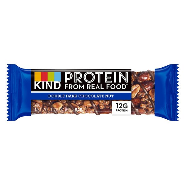 Kind Double Dark Chocolate Nut Energy Bar 1.8 oz Tube Bag 121141